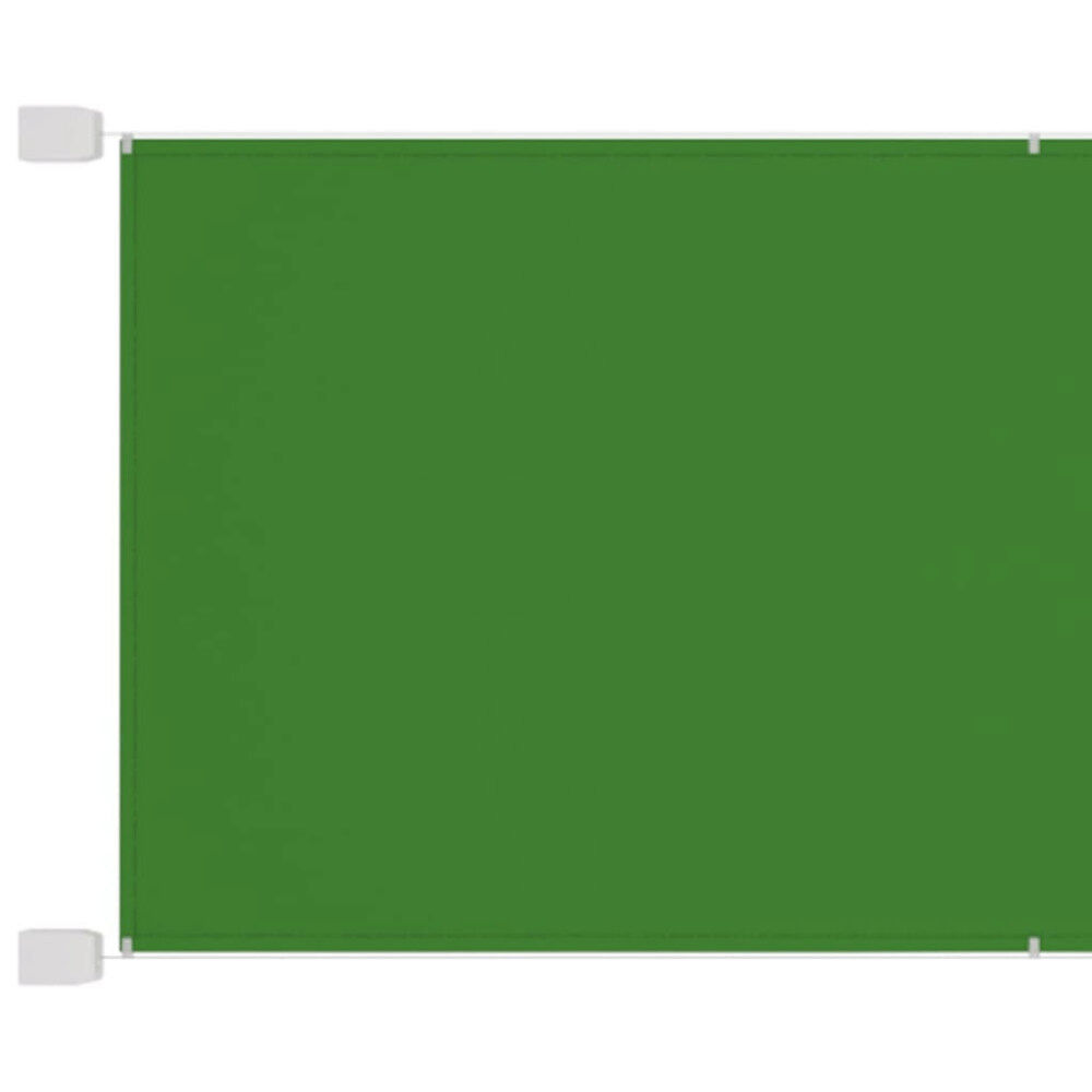 vidaXL Markis vertikal ljusgrön 180x420 cm oxfordtyg