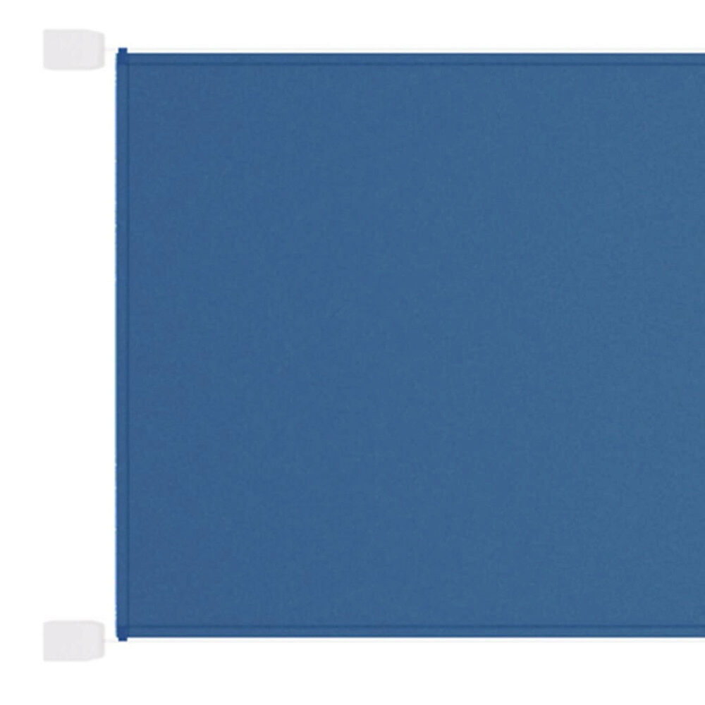 vidaXL Markis vertikal blå 140x420 cm oxfordtyg