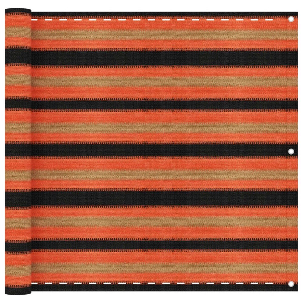 vidaXL Balkongskärm flerfärgad 90x300 cm HDPE