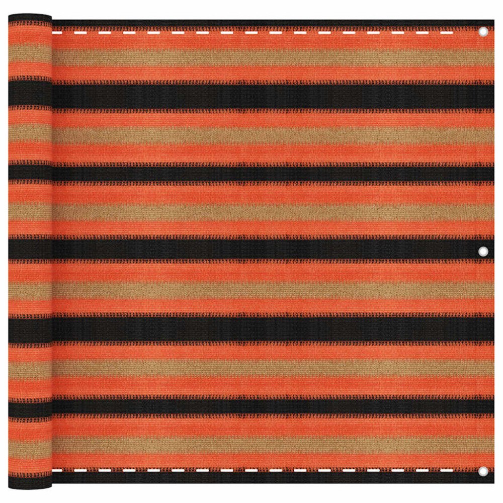 vidaXL Balkongskärm flerfärgad 90x500 cm HDPE