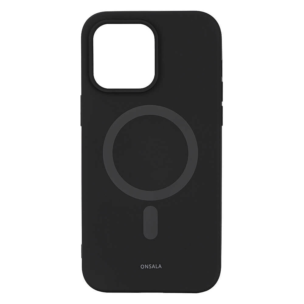 ONSALA Backcover Silicone MagSeries iPhone 14 Pro Max 6,7" Black