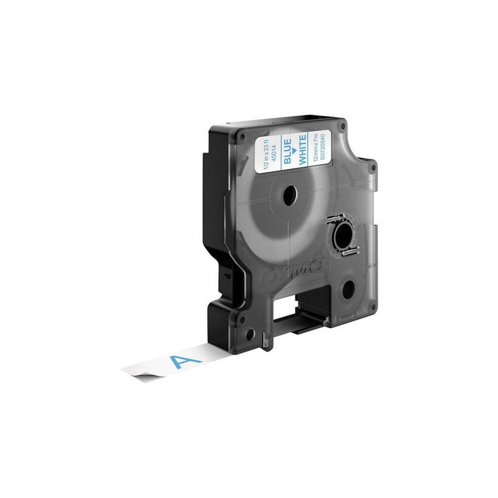 DYMO Ribbon S0720540 45014 12mm Blue on White