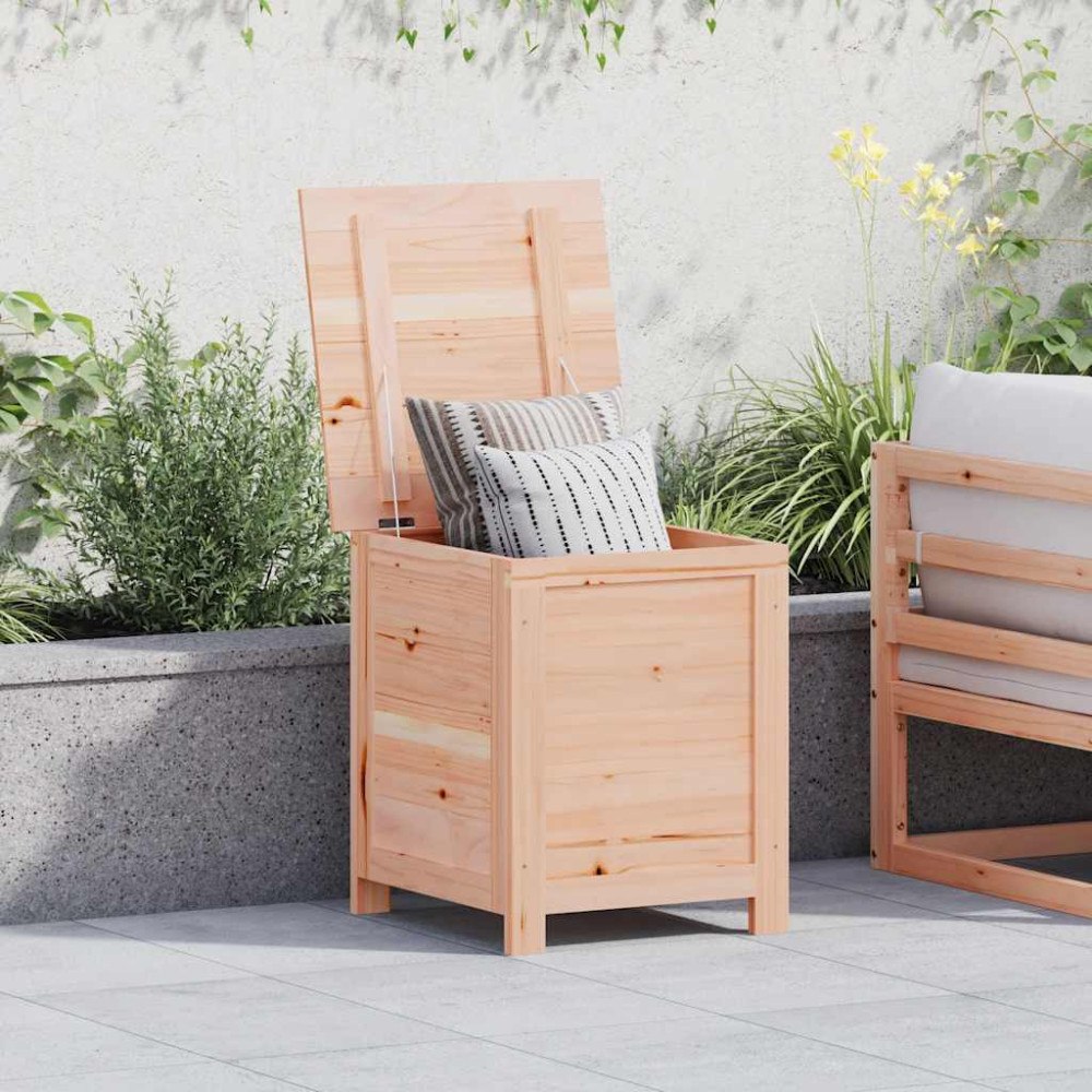 vidaXL Dynbox för trädgården 50x50x56 cm massivt granträ