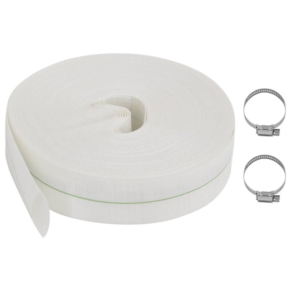 vidaXL Platt slang 50 m 1,5" PE