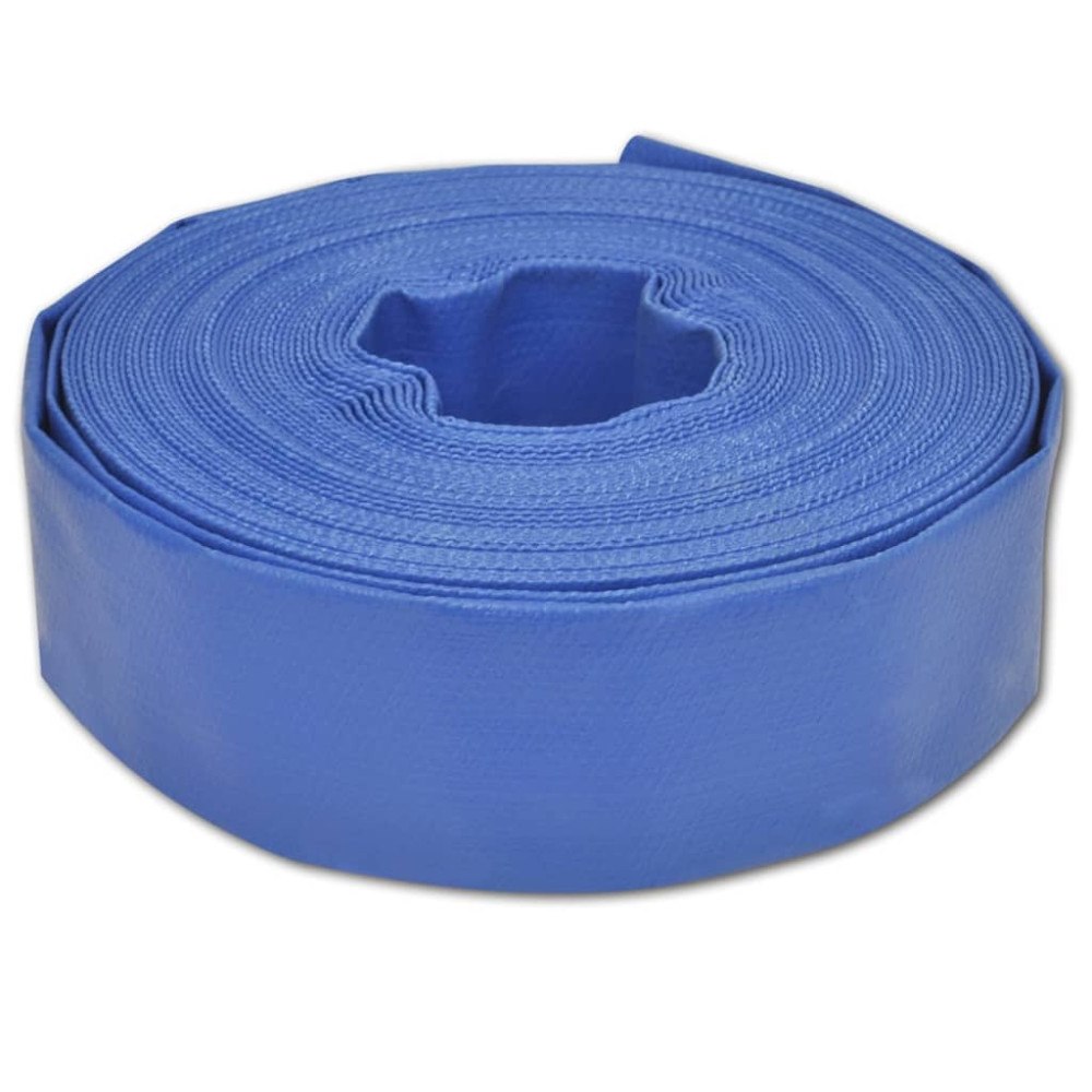 vidaXL Platt slang 50 m 1.5" PVC