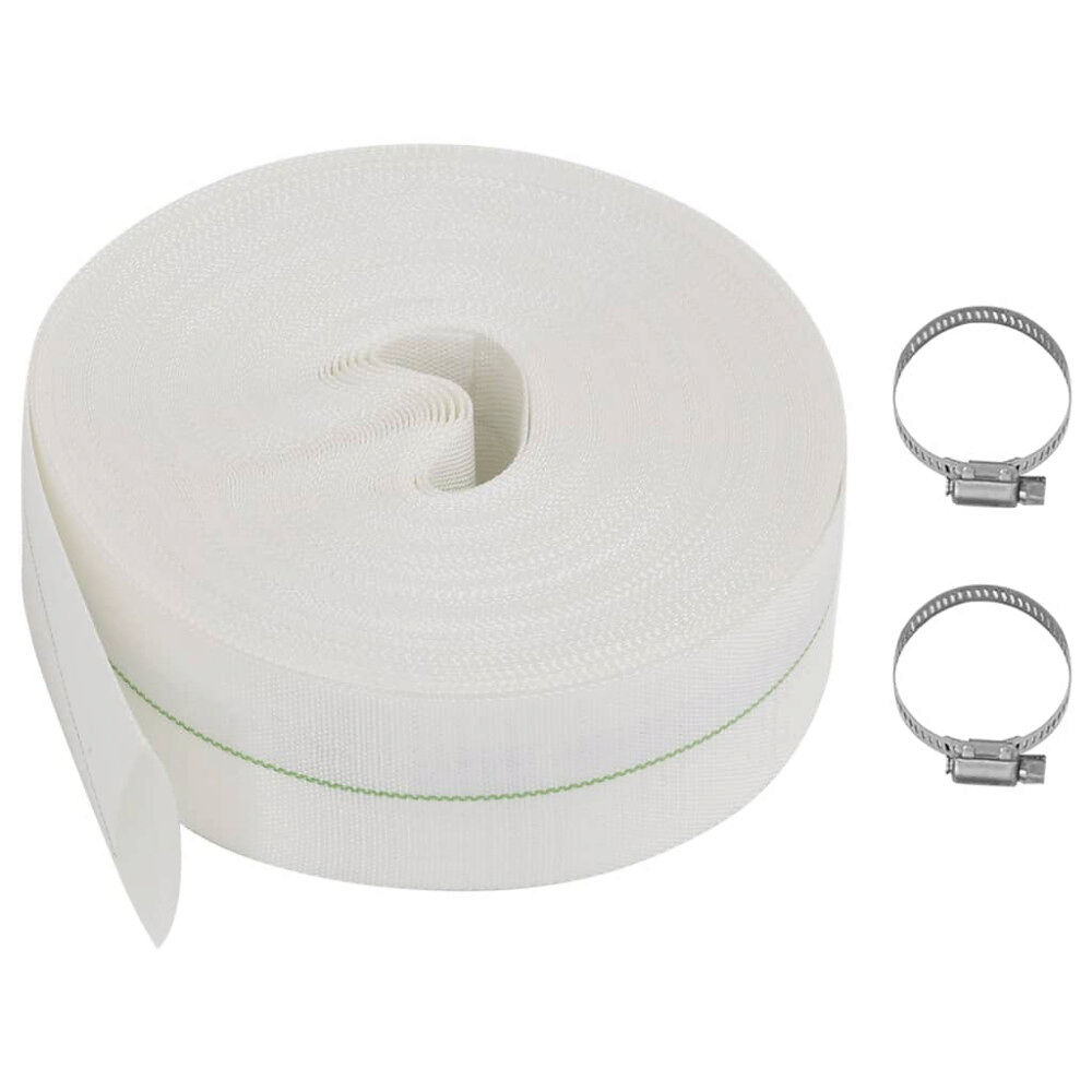 vidaXL Platt slang 50 m 2" PE
