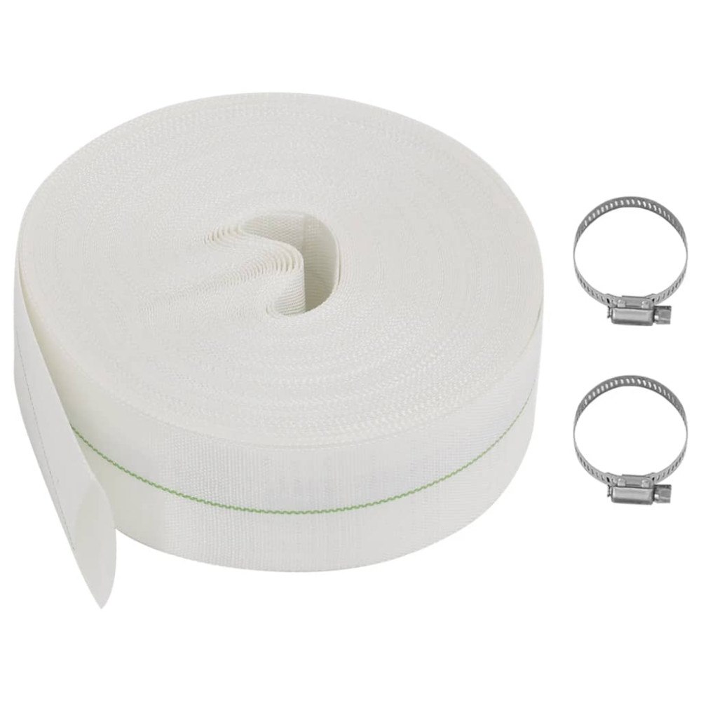 vidaXL Platt slang 100 m 2" PE