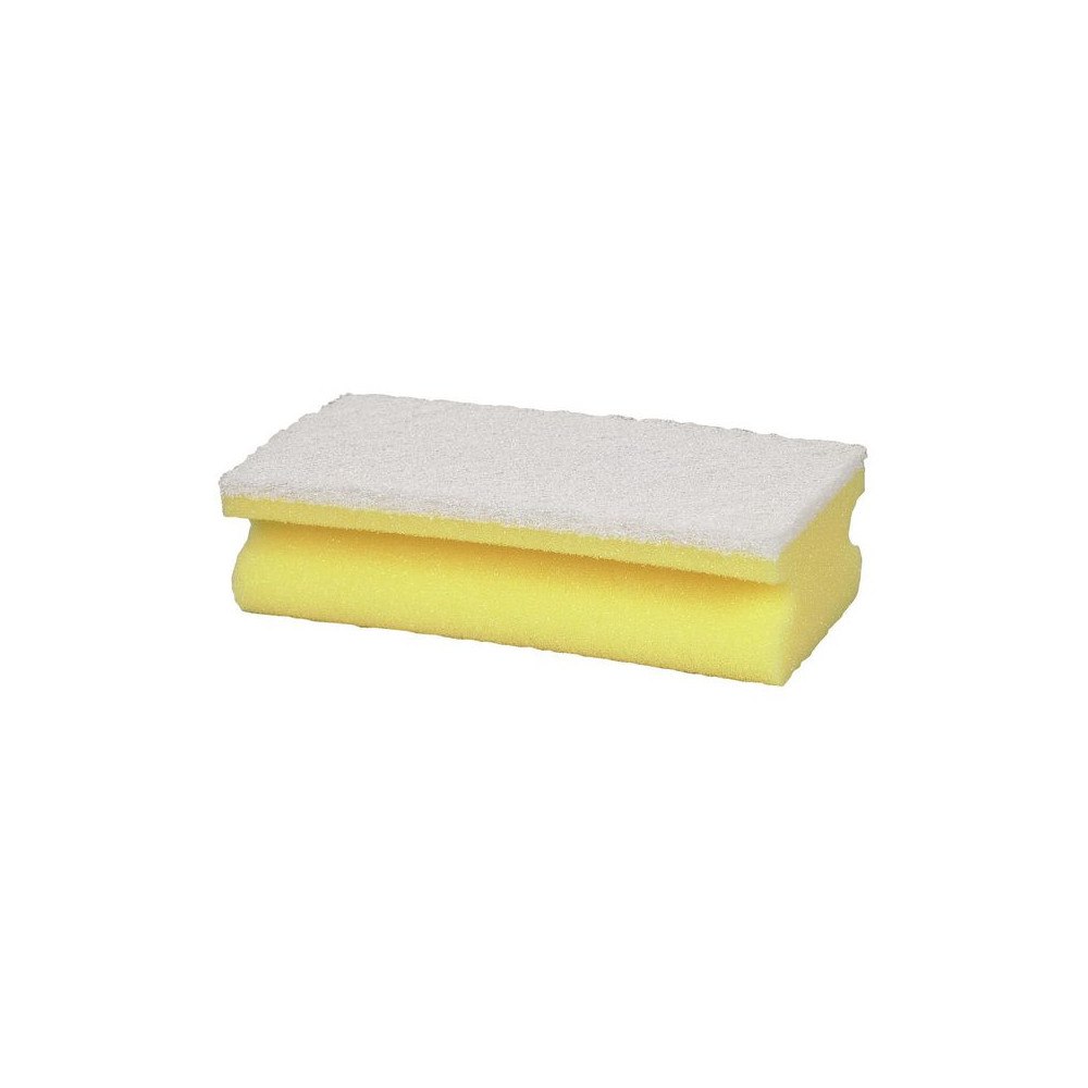 Care-Ness Rengöringssvamp vit/gul 15x7cm 10/fp