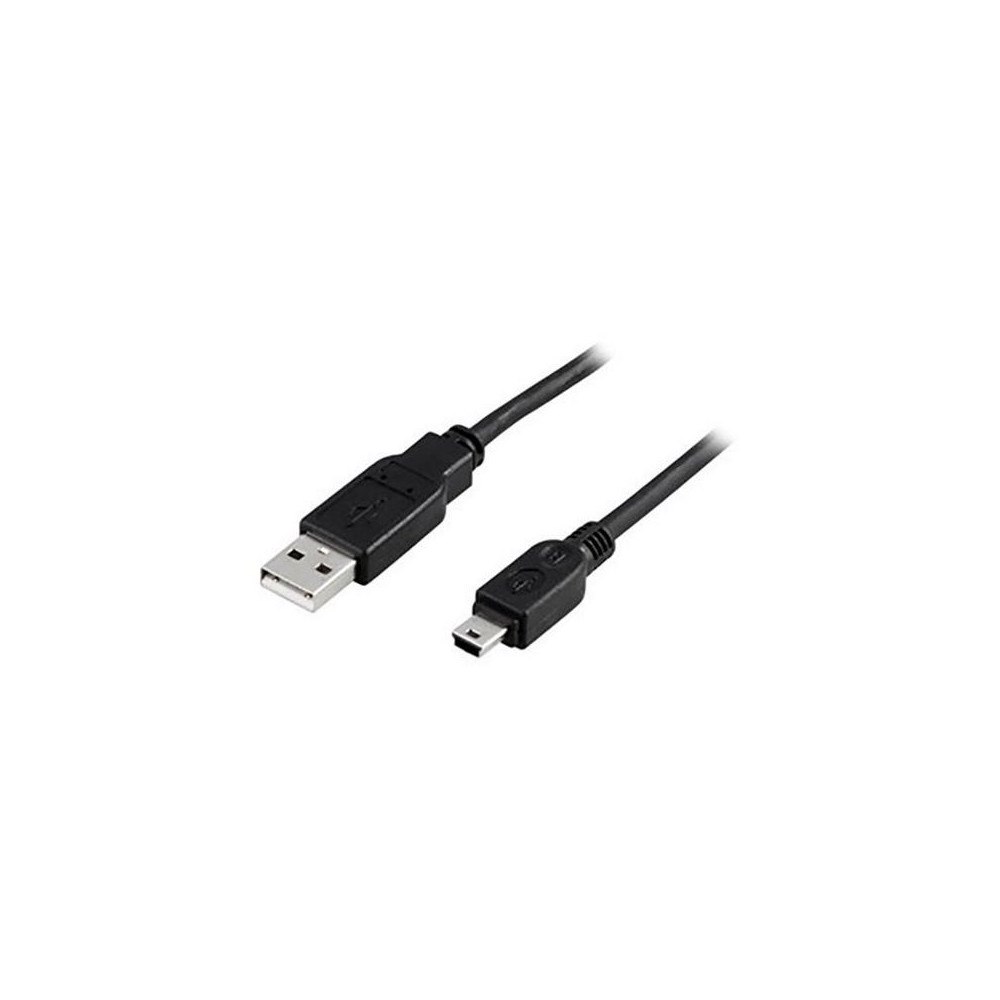 Deltaco Kabel DELTACO USB - Mini USB 2m svart