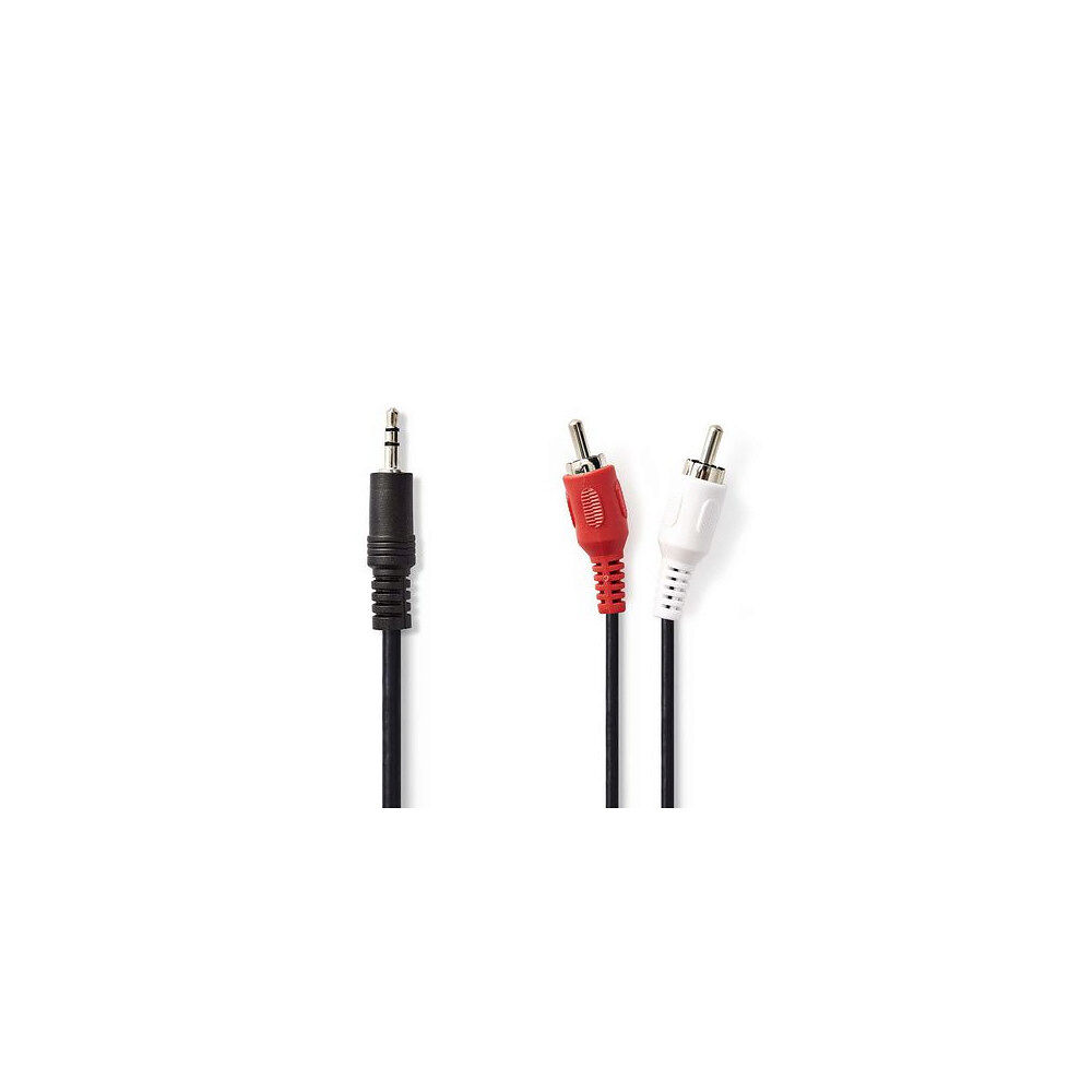 NEDIS Kabel NEDIS 3,5mm ha - 2xRCA ha 10m sva