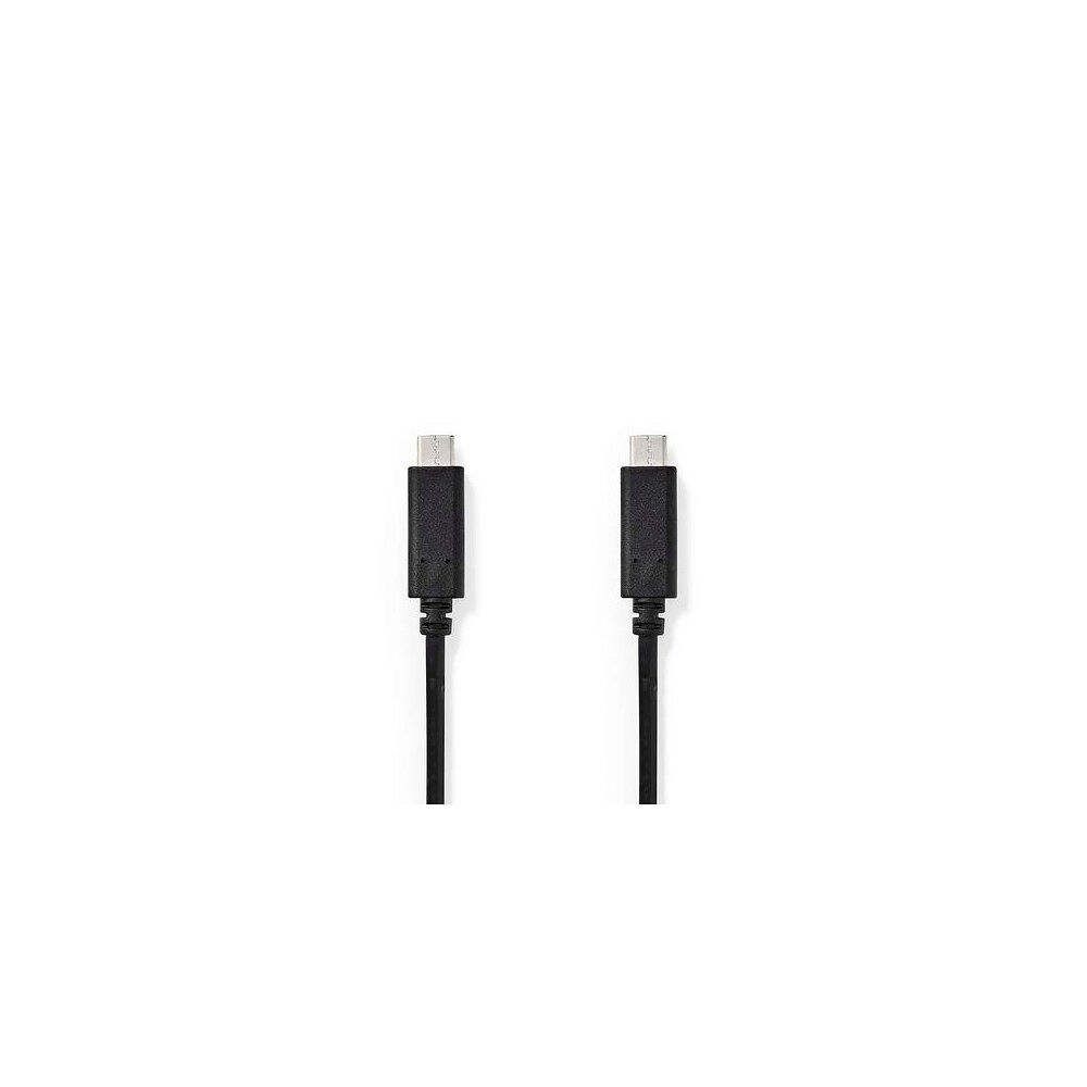 NEDIS Kabel NEDIS USB-C - USB-C 1m svart