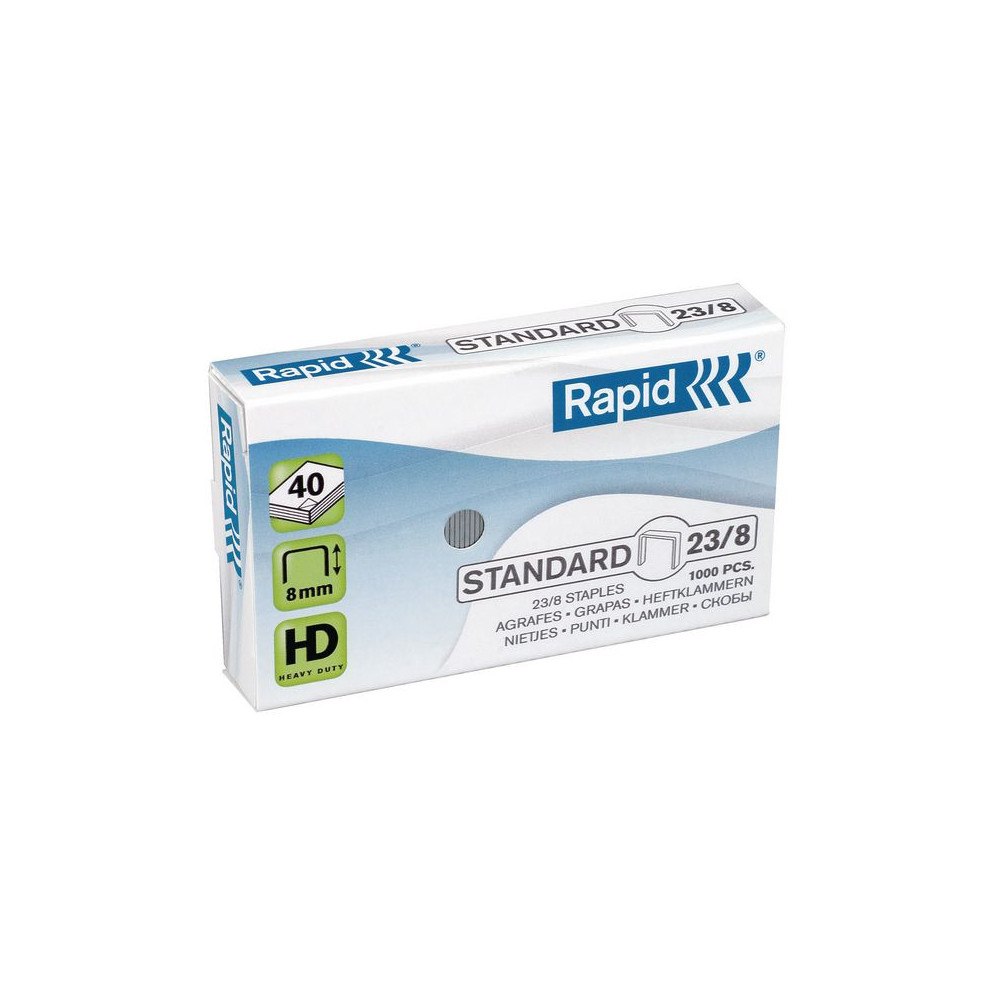 RAPID Häftklammer RAPID Standard 23/8 1000/fp