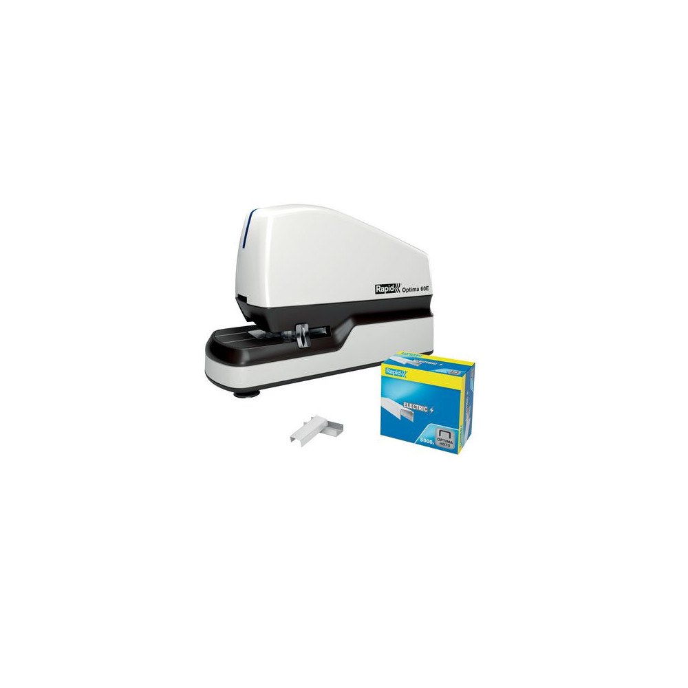 RAPID Elhäftare RAPID Optima 60E vit/svart
