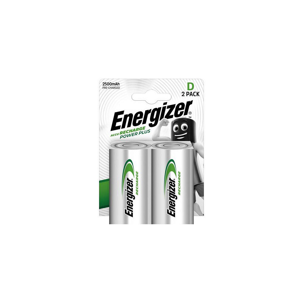 ENERGIZER Batteri Laddbar ENERGIZER D HR20 2/fp