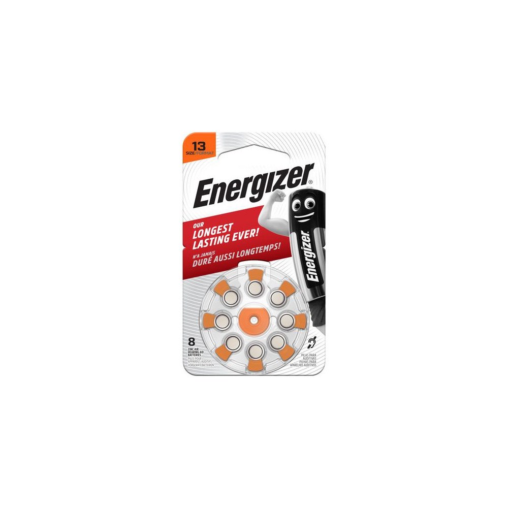 ENERGIZER Batteri ENERGIZER hörsel 13 orange 8/fp