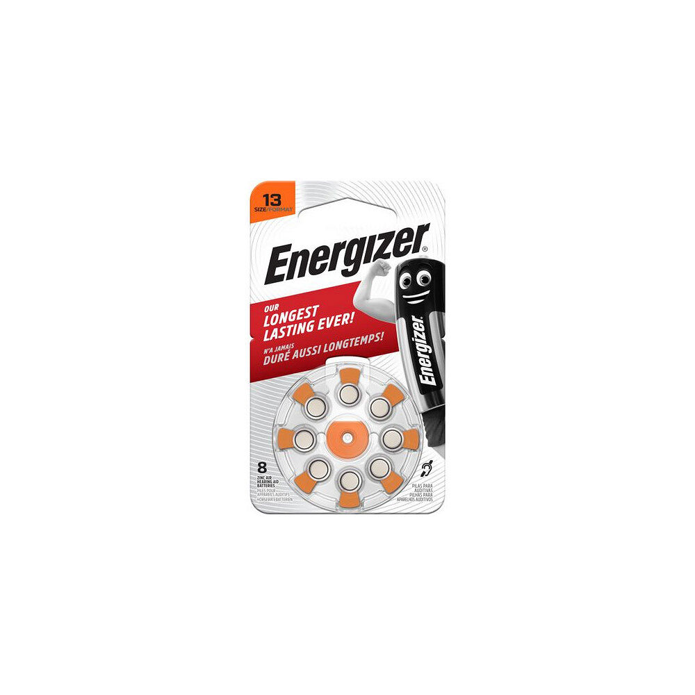 ENERGIZER Batteri ENERGIZER hörsel 13 orange 8/fp