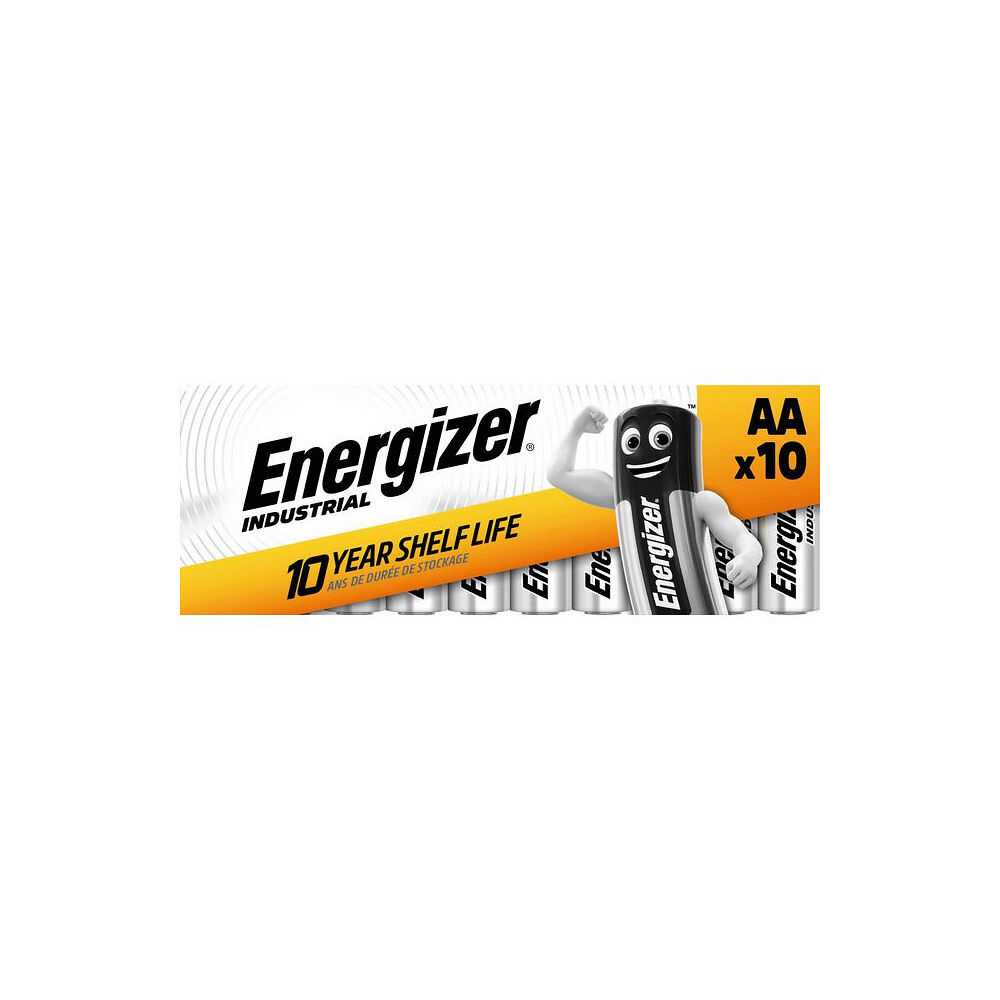 ENERGIZER Batteri ENERGIZER Industrial AA 10/fp