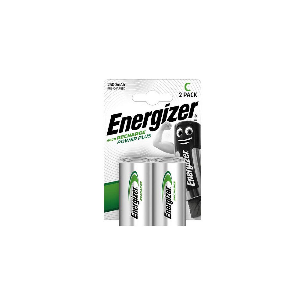 ENERGIZER Batteri Laddbar ENERGIZER C HR14 2/fp