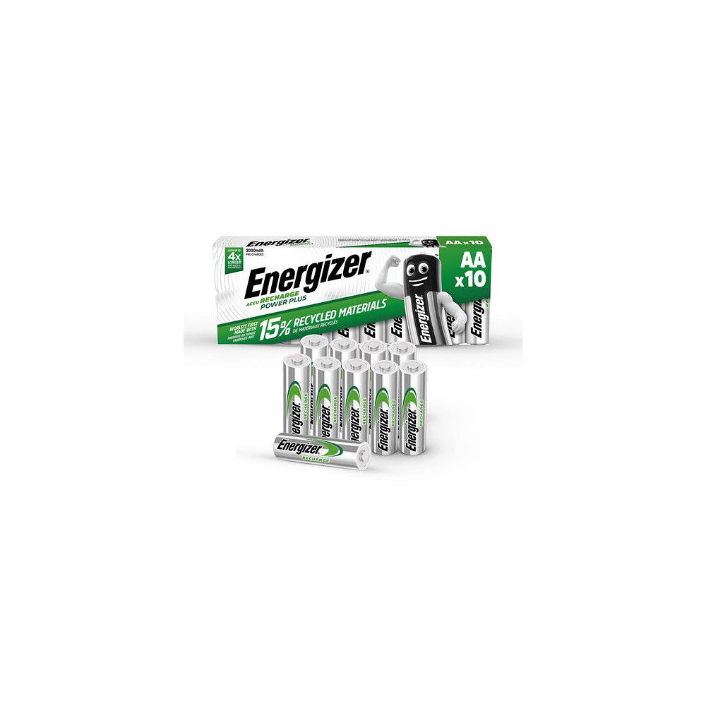 ENERGIZER Batteri Laddbar ENERGIZER P-P AA 10/fp