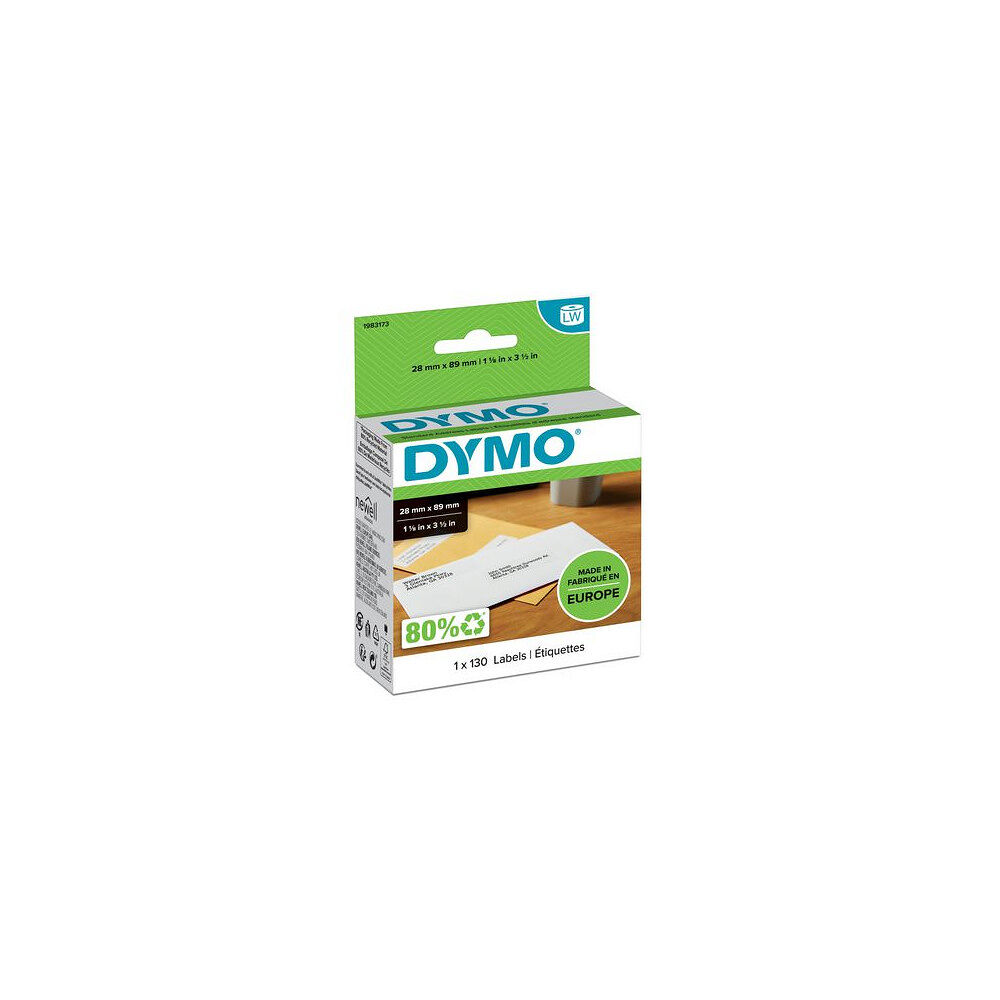 DYMO Etikett DYMO 28x89mm 130/fp