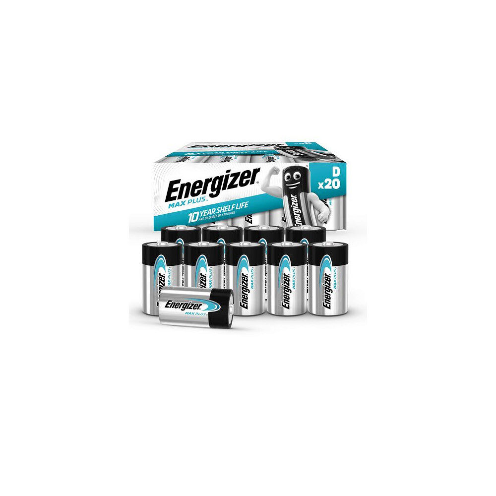 ENERGIZER Batteri ENERGIZER Max Plus D 20/fp