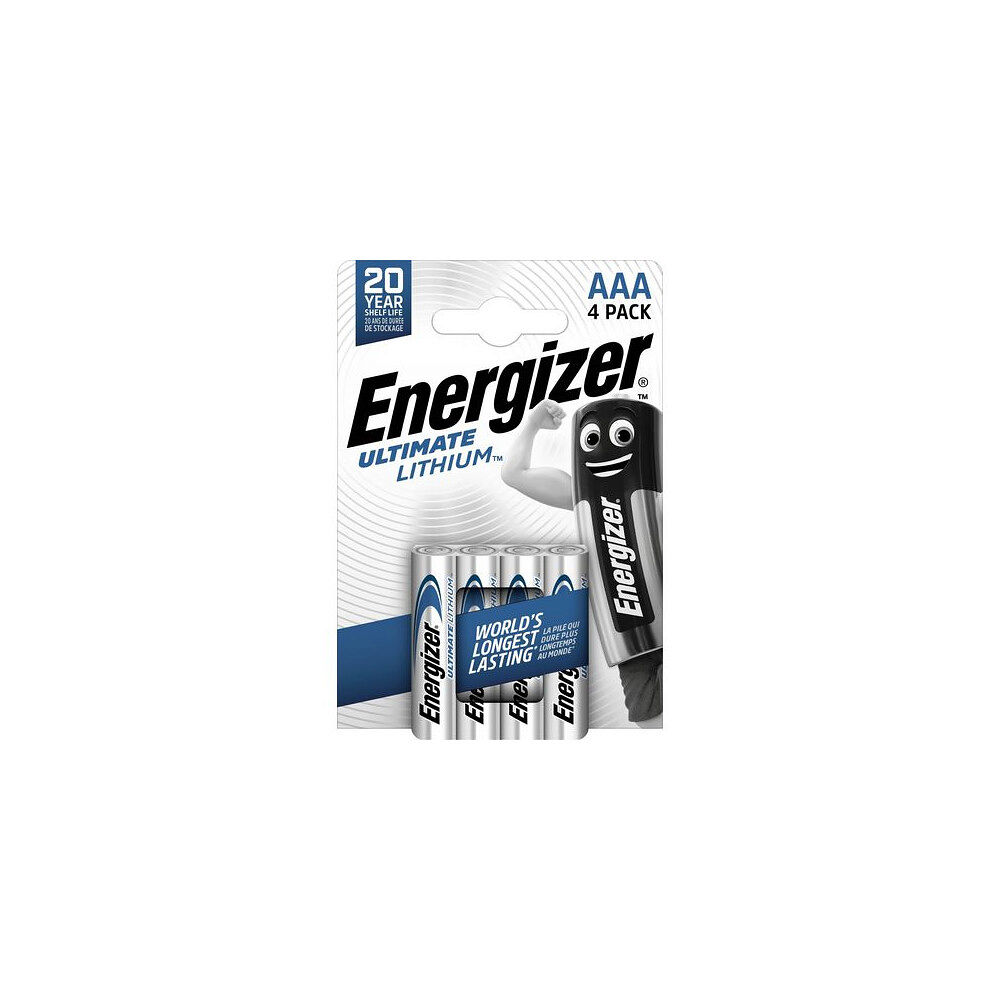 ENERGIZER Batteri ENERGIZER Ultimate AAA 4/fp