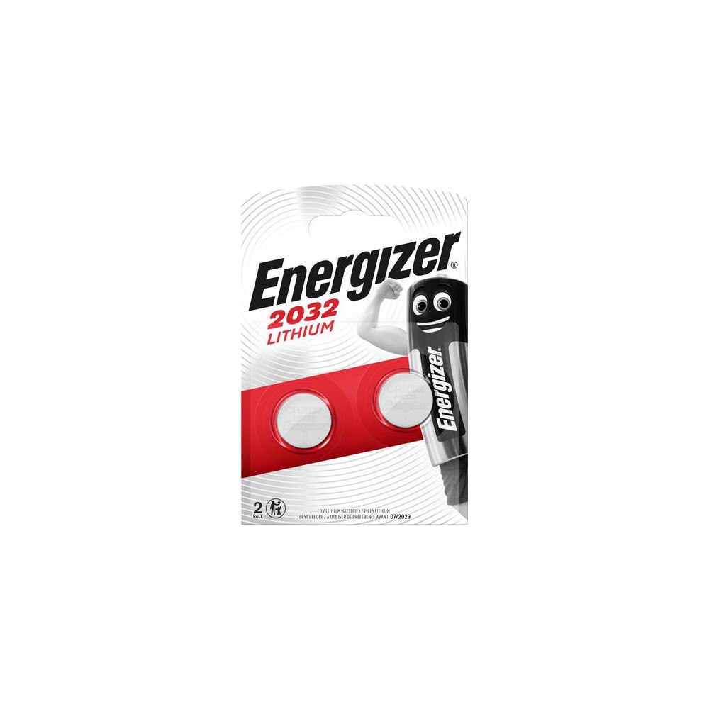 ENERGIZER Batteri ENERGIZER Lithium CR2032 2/fp