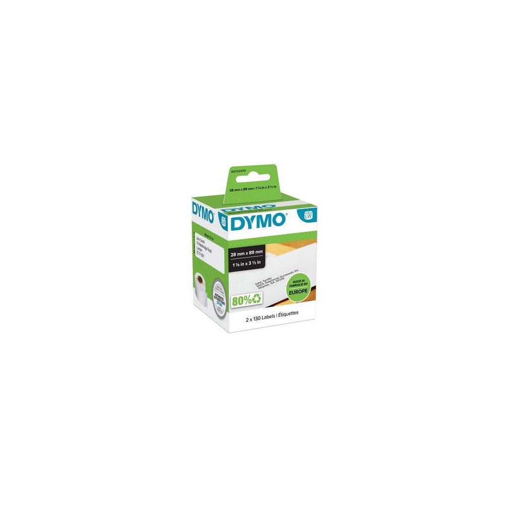 DYMO Etikett DYMO LW 89x28mm 260/fp