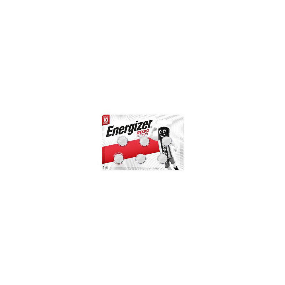 ENERGIZER Batteri ENERGIZER Lithium CR2032 6/fp