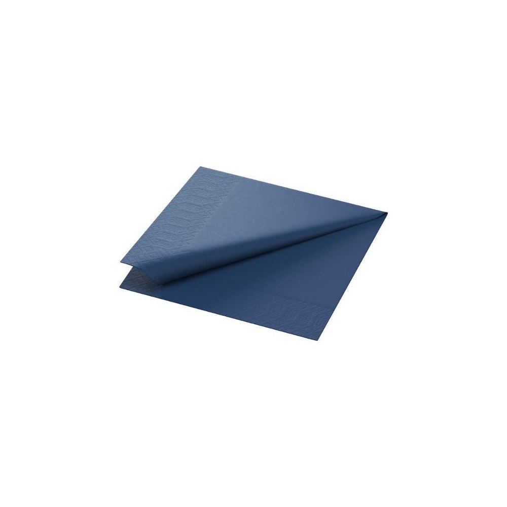 Duni Servett DUNI 1-lags 33x33cmmörkblå500/fp