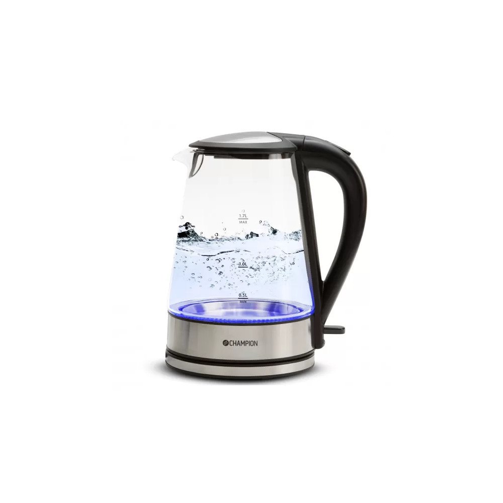 Champion Vattenkokare Glas 1,7 l