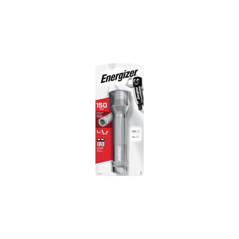 ENERGIZER Ficklampa ENERGIZER metal 2D 150lm