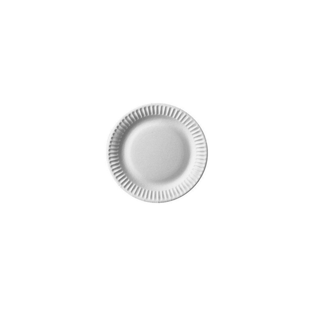 PAPSTAR Tallrik PURE papper Ø150mm vit 100/fp