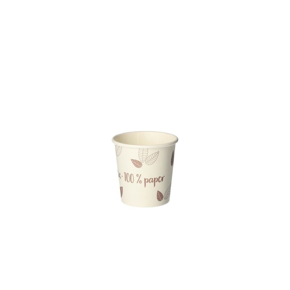 PAPSTAR Pappersbägare PURE Zero 10cl 80/fp
