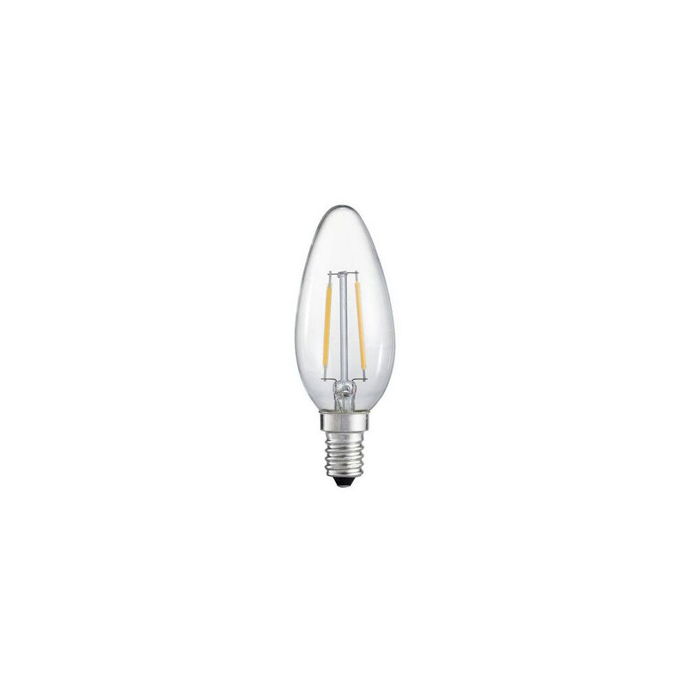 TUNGSRAM LED-lampa Kronljus E14 230V Klar 40W