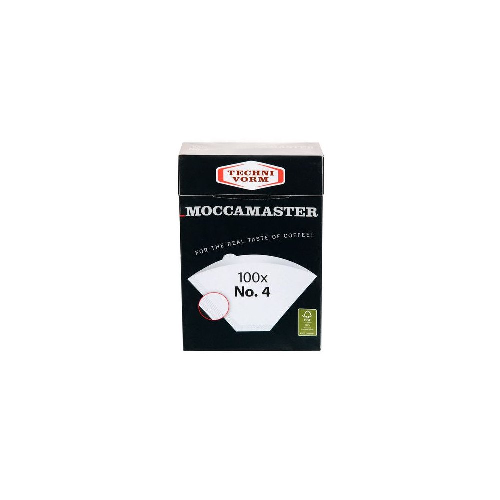 Moccamaster Kaffefilter MOCCAMASTER 1x4 100/fp