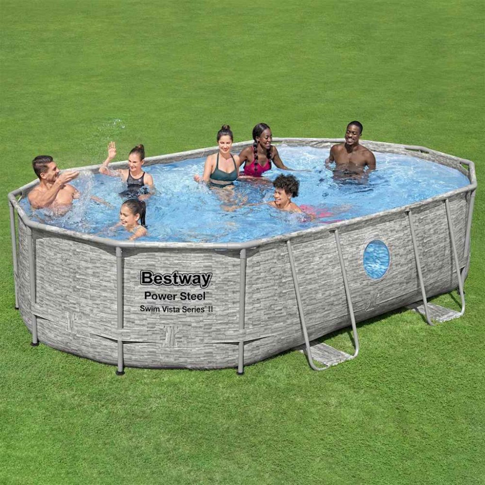 Bestway Bestway Poolset Power Steel set 488x305x107 cm