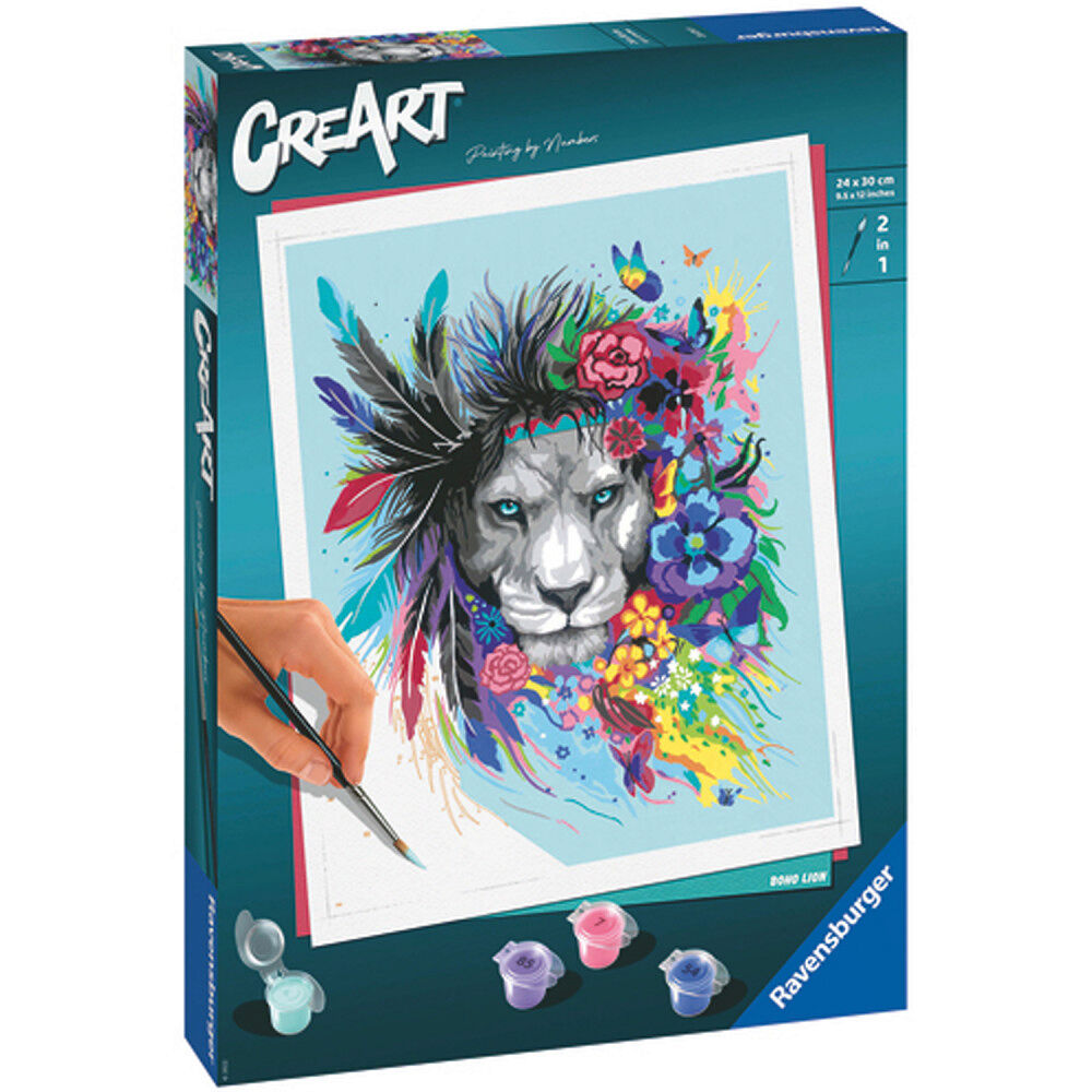 Ravensburger CreArt Boho Lion