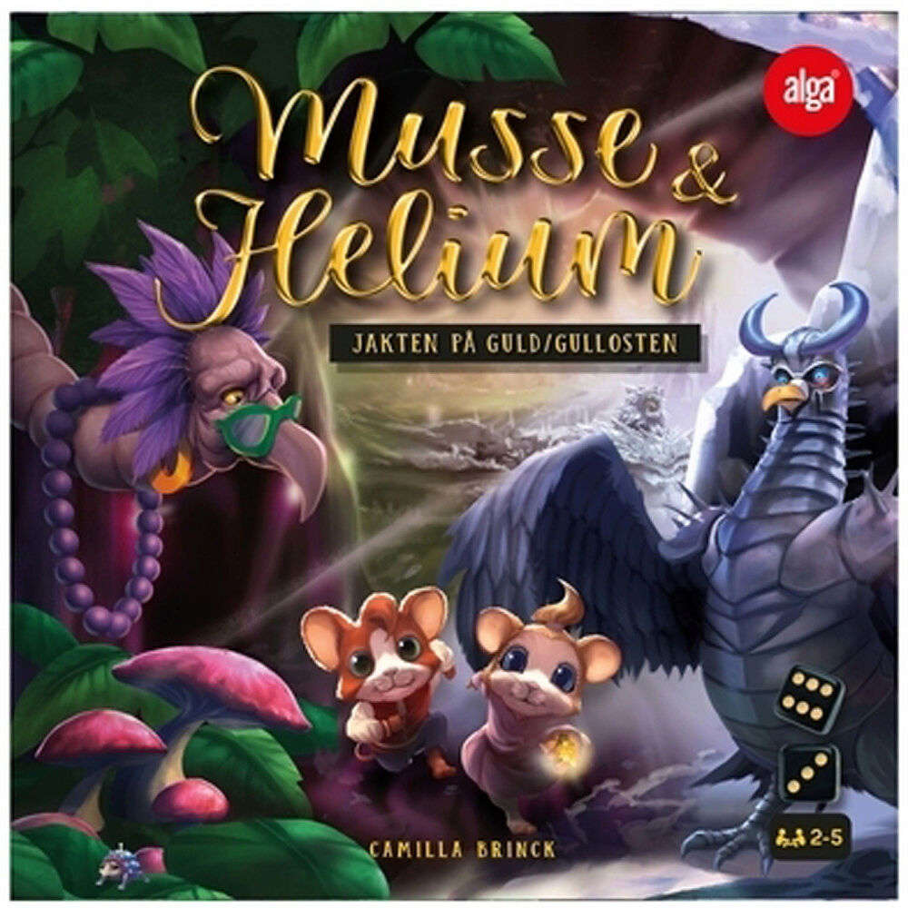 Alga Jakten på guld/gullosten-Musse & Helium