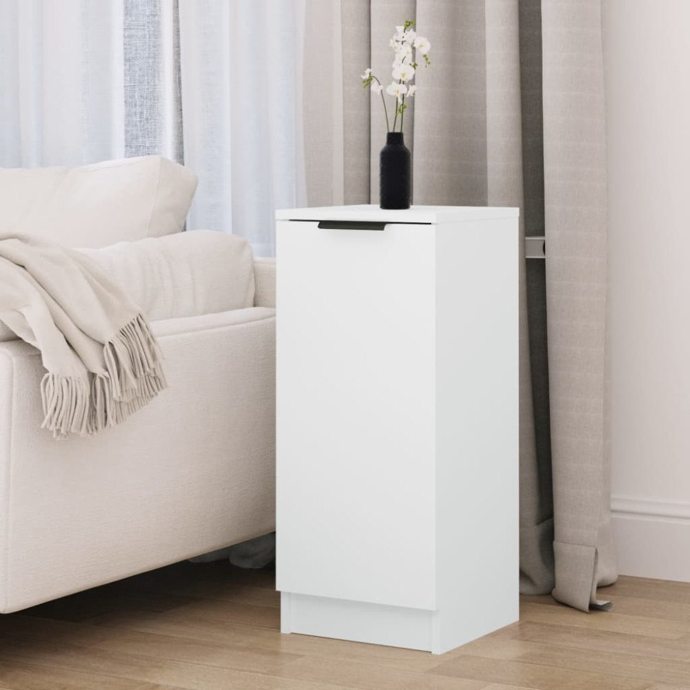 vidaXL Skåp vit 30x30x70 cm konstruerat trä