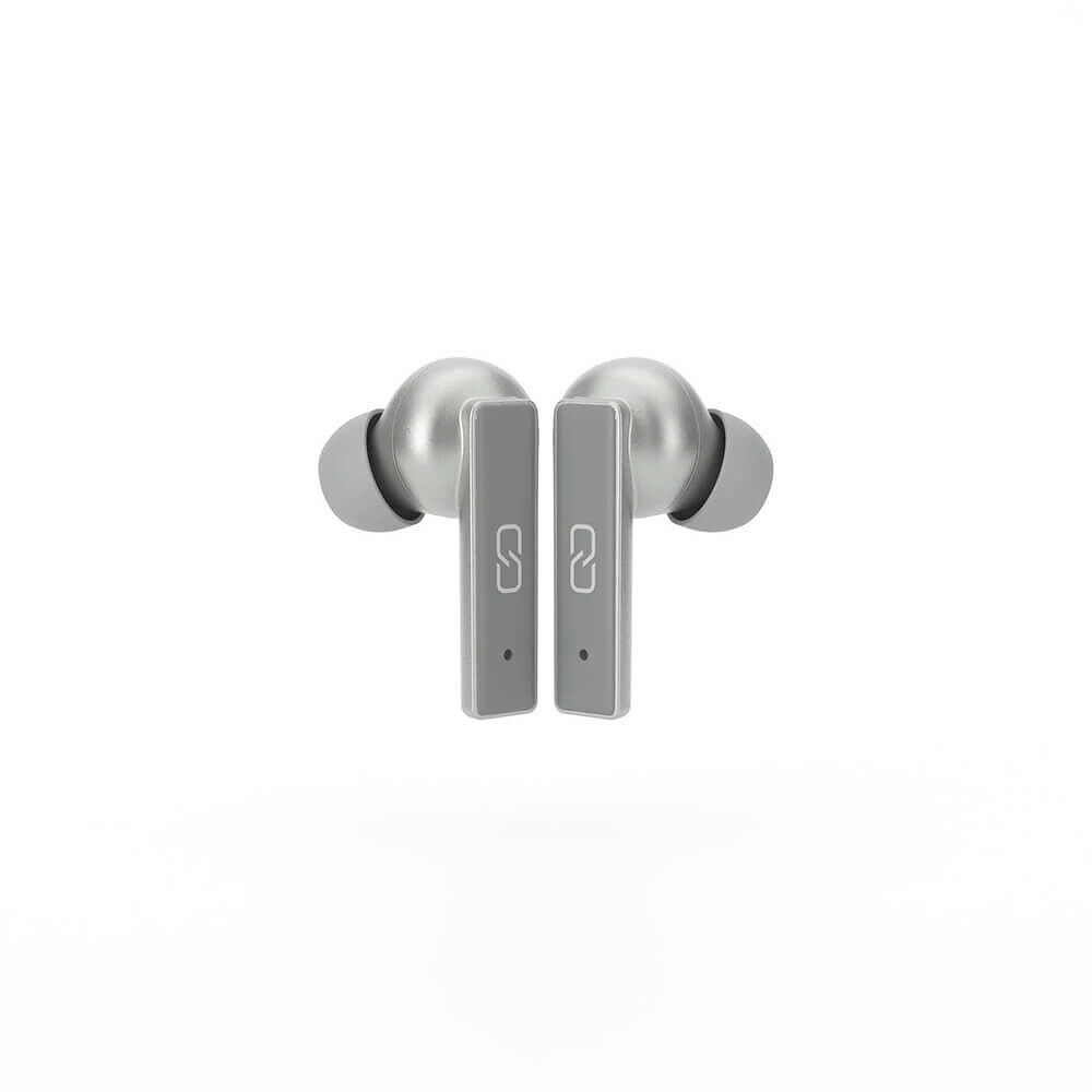 LEDWOOD Headphone Titan TWS True Wireless In-Ear Silver Mic