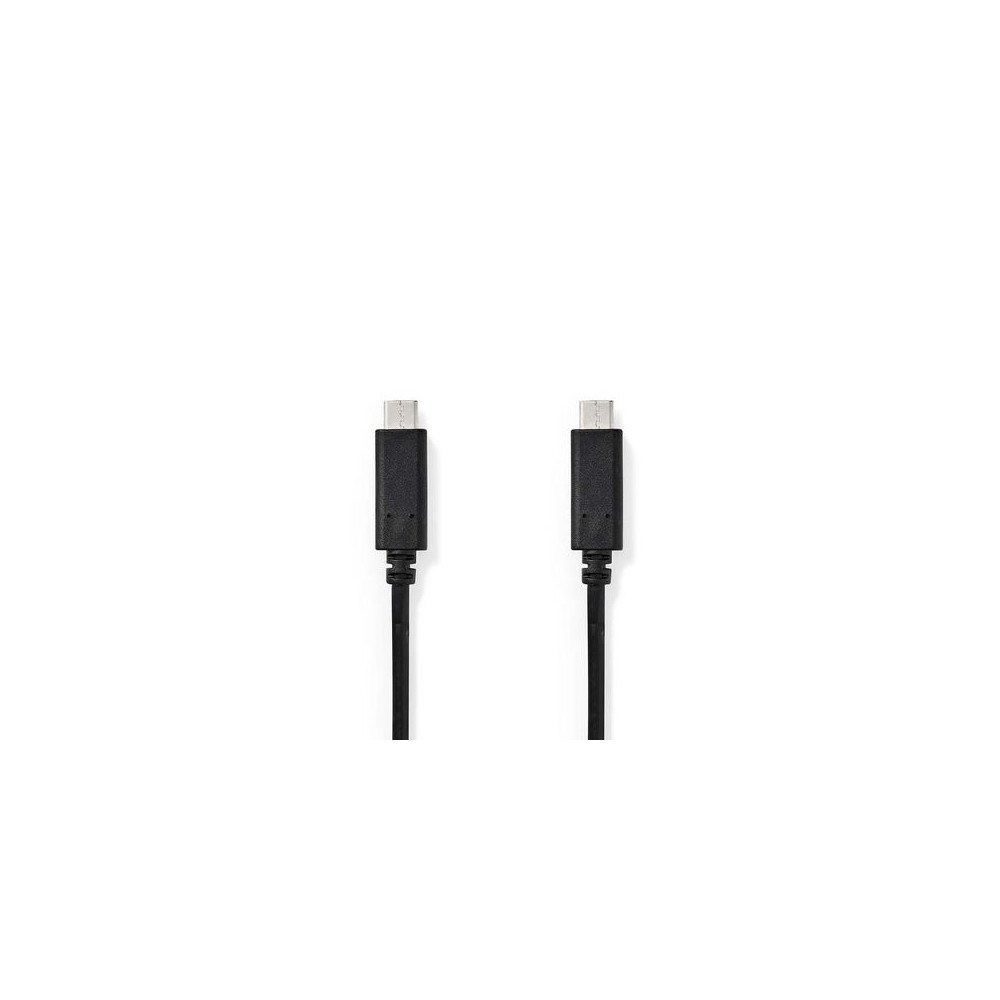 NEDIS Kabel NEDIS USB-C - USB-C 2m svart
