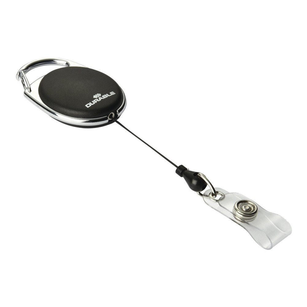 Durable DURABLE STYLE märkesrulle - svart (paket om 10)