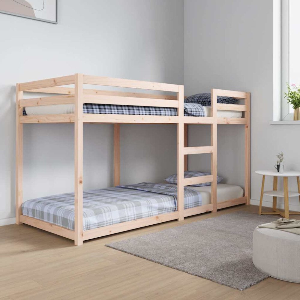 vidaXL Dagbädd 80x200 cm massiv furu