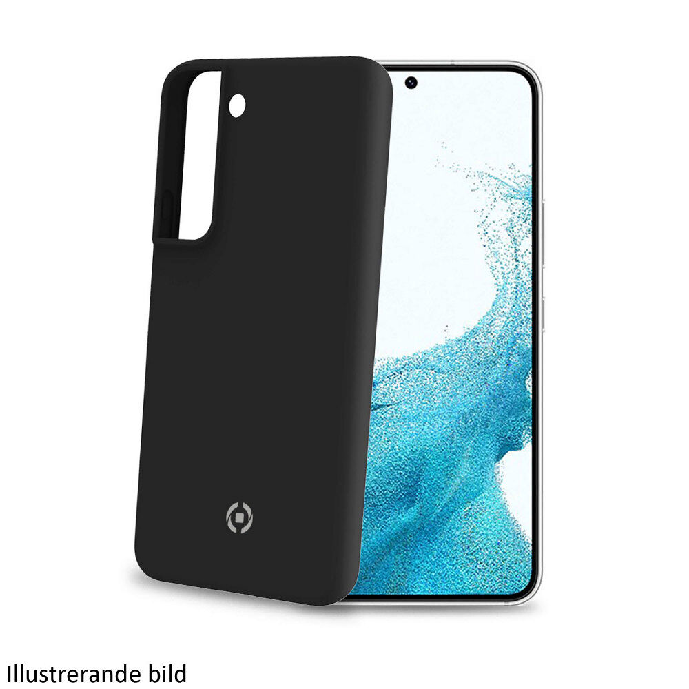 Celly Cromo Soft rubber case Galaxy S23 5G Svart