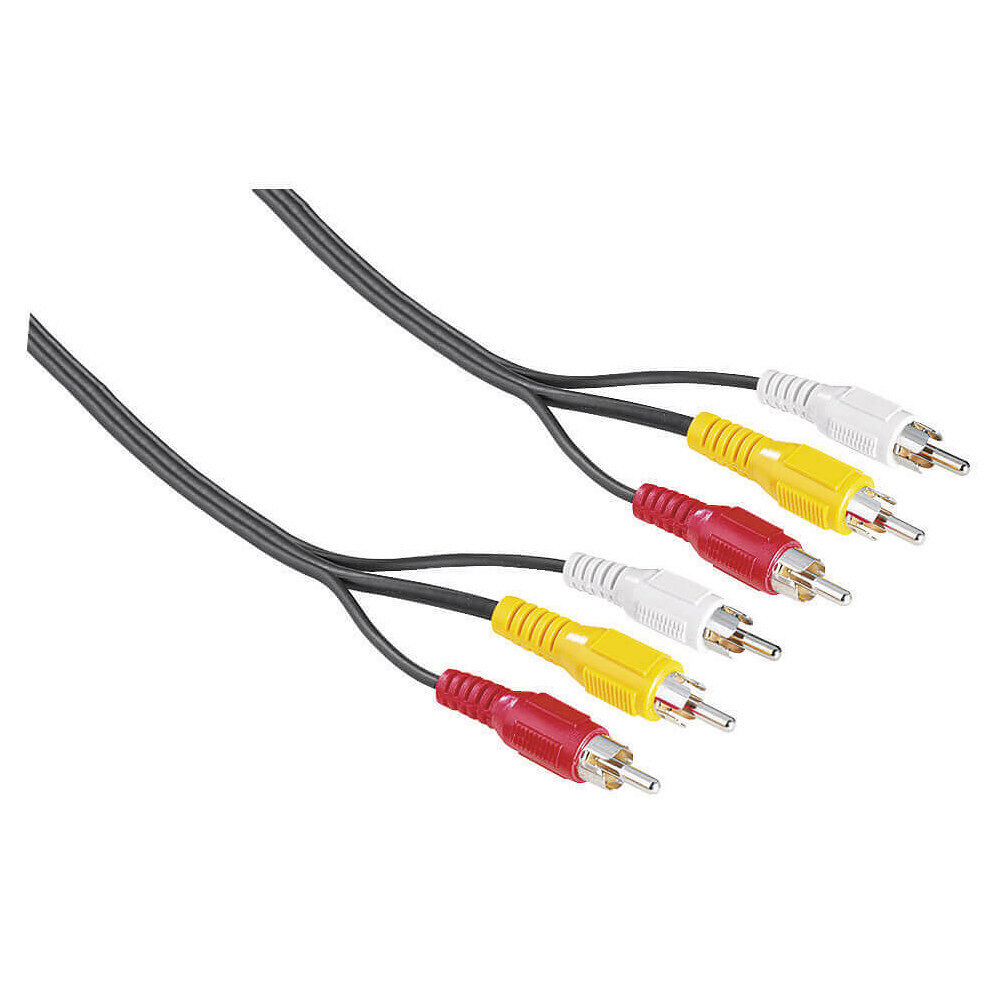 Hama EXXTER Kabel 3xRCA-3xRCA 2 m 3xHane-3xHane