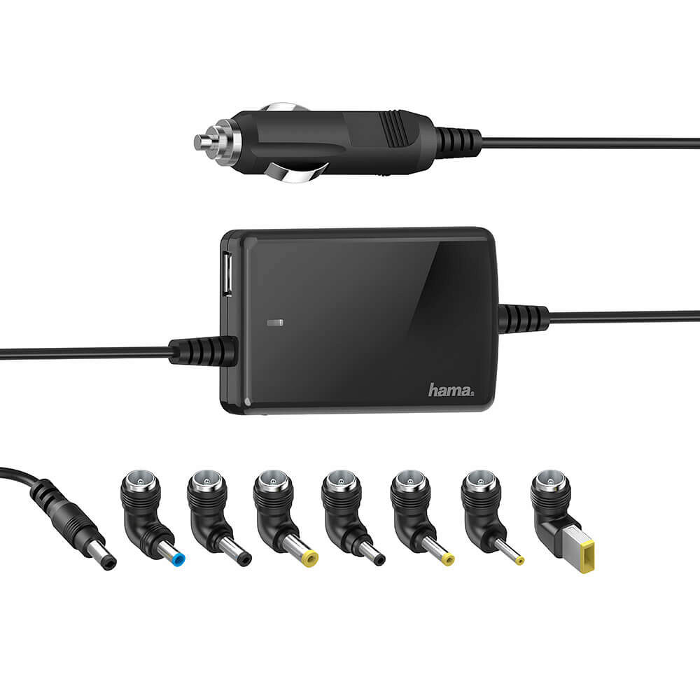 Hama Nätdel Notebook Universal 12-15V 15-19V/70W 8x Adapter