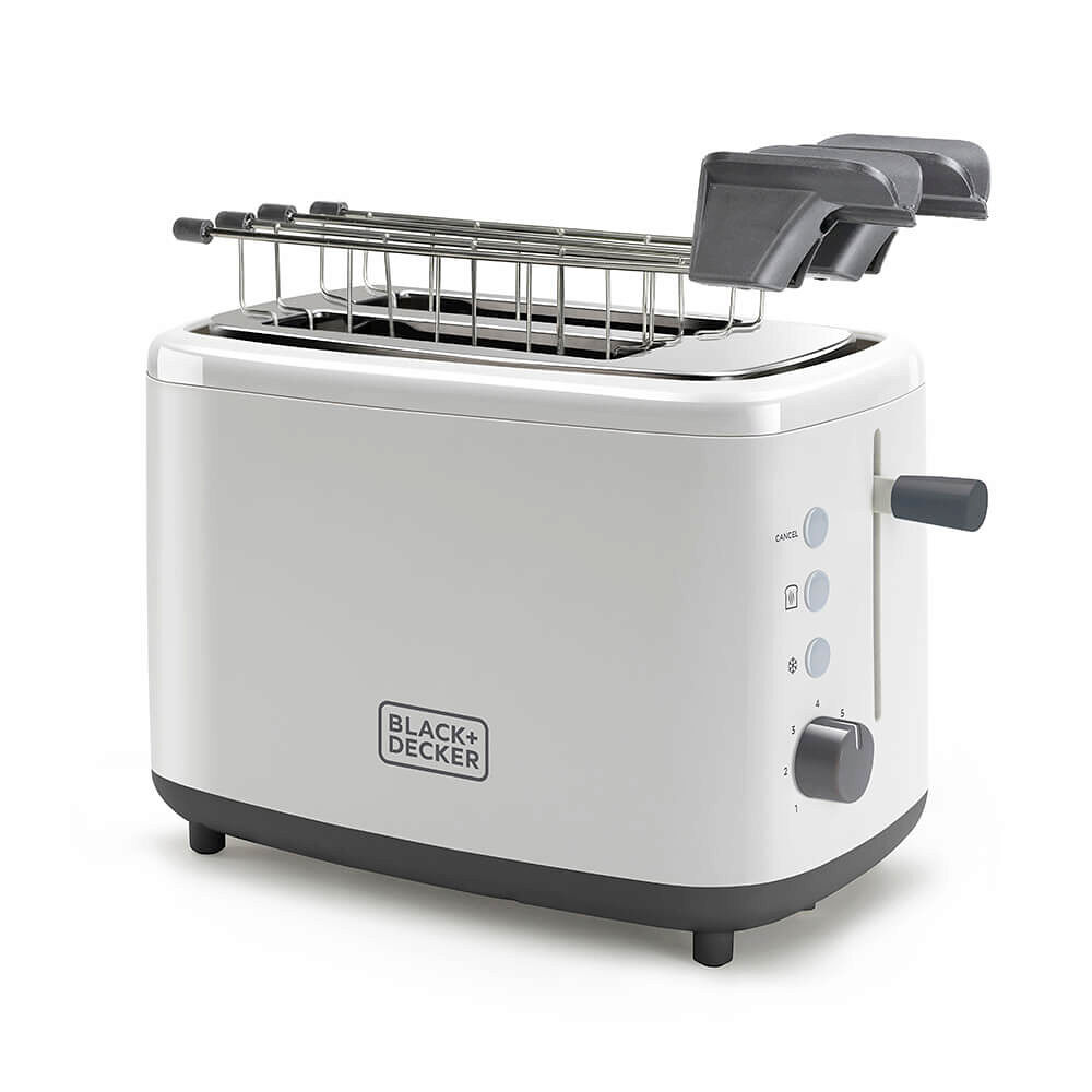 BLACK+DECKER Toaster 2-Slice White