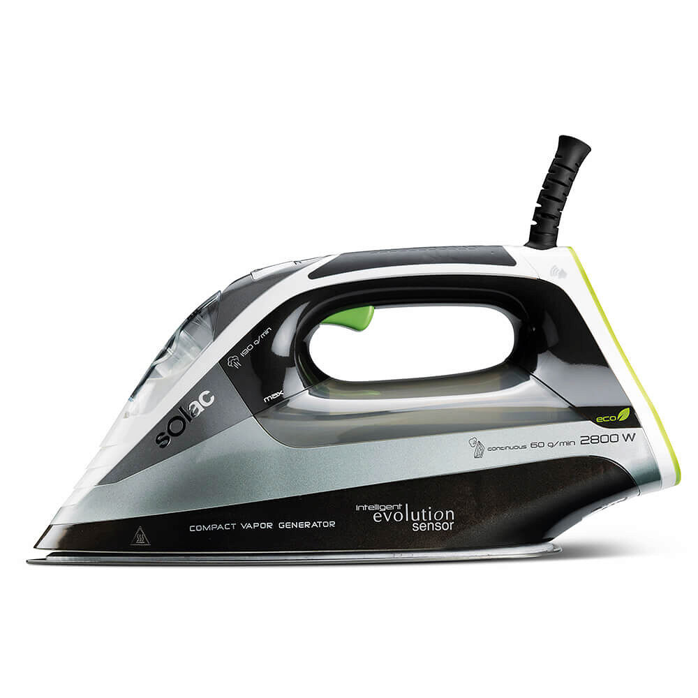 SOLAC Steam Iron Intelligent Evolution Sensor