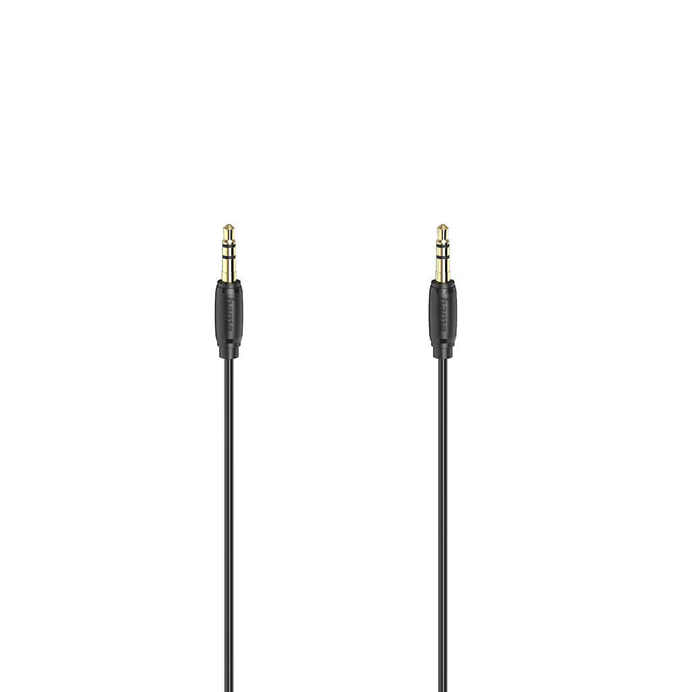 Hama Cable Audio 3.5mm-3.5mm Gold Plated Ultra Thin 1.5m